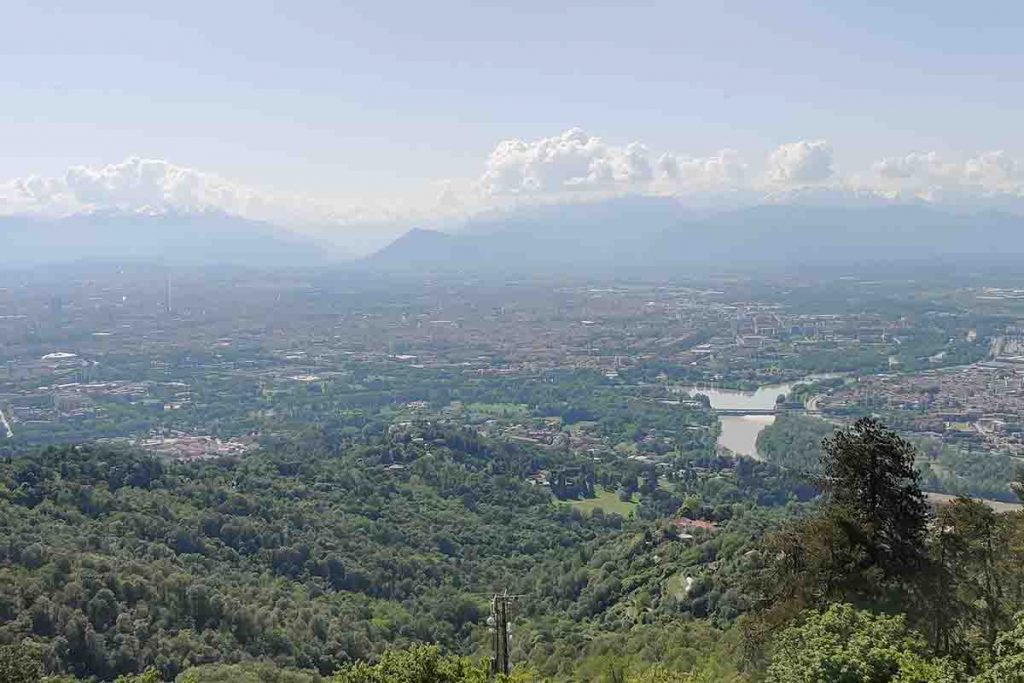 Torino vista da Superta